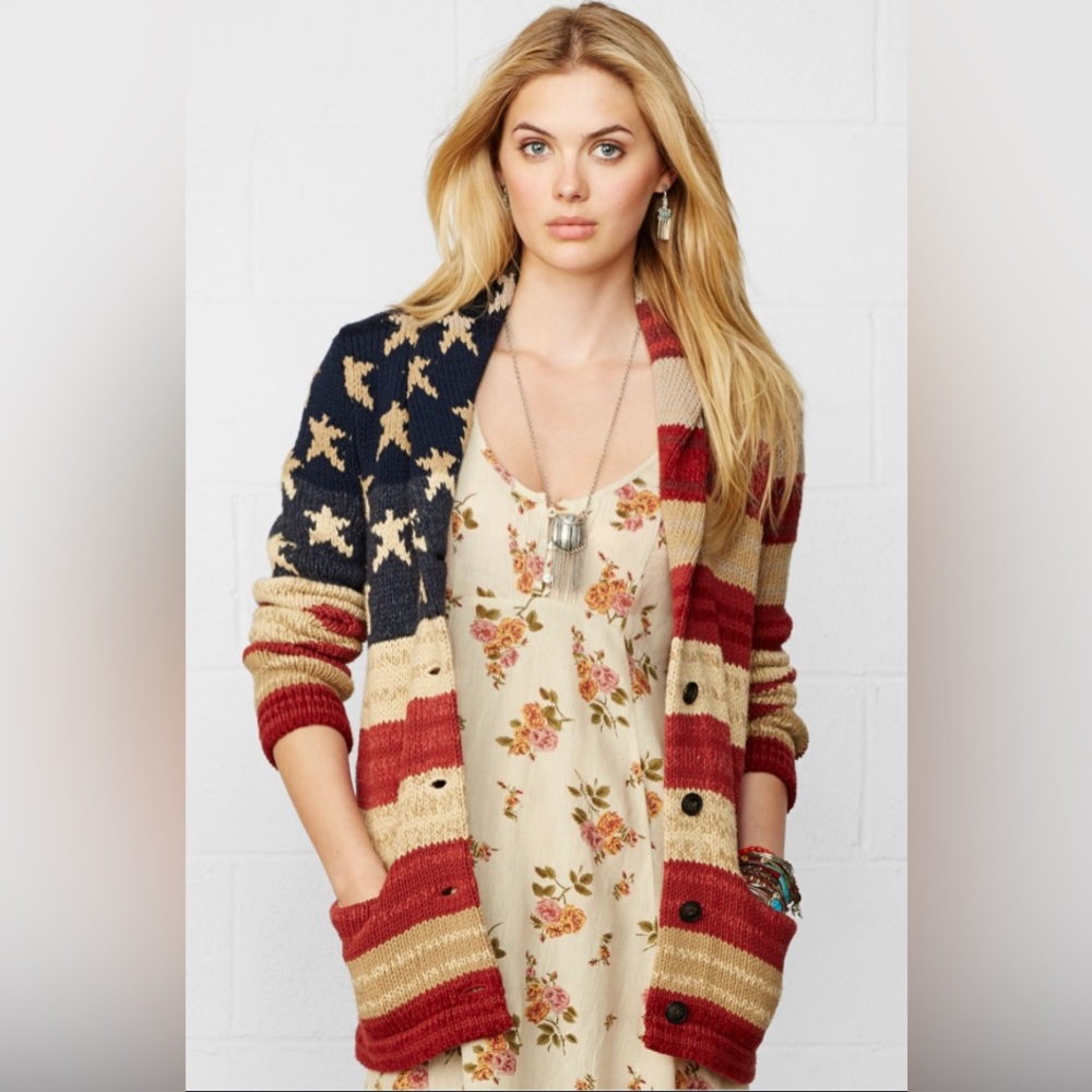 Ralph Lauren Denim & Supply American Flag cardigan